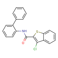 N-{[1,1'-biphenyl]-2-yl}-3-chloro-1-benzothiophene-2-carboxamide