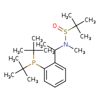 N-{1-[2-(di-tert-butylphosphanyl)phenyl]ethyl}-N,2-dimethylpropane-2-sulfinamide