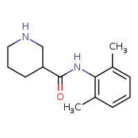 N-(2,6-dimethylphenyl)piperidine-3-carboxamide