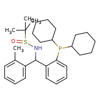 N-{[2-(dicyclohexylphosphanyl)phenyl](2-methylphenyl)methyl}-2-methylpropane-2-sulfinamide