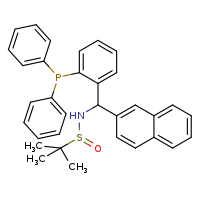 N-{[2-(diphenylphosphanyl)phenyl](naphthalen-2-yl)methyl}-2-methylpropane-2-sulfinamide