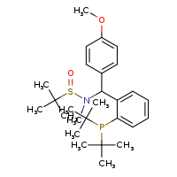N-{[2-(di-tert-butylphosphanyl)phenyl](4-methoxyphenyl)methyl}-N,2-dimethylpropane-2-sulfinamide