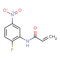 N-(2-fluoro-5-nitrophenyl)prop-2-enamide