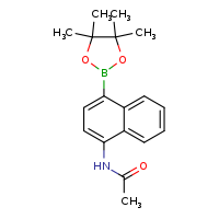 N-[4-(4,4,5,5-tetramethyl-1,3,2-dioxaborolan-2-yl)naphthalen-1-yl]acetamide