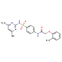 N-{4-[(4,6-dimethylpyrimidin-2-yl)sulfamoyl]phenyl}-2-(2-methylphenoxy)acetamide