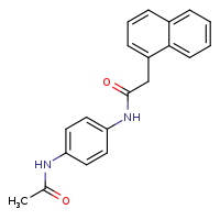 N-(4-acetamidophenyl)-2-(naphthalen-1-yl)acetamide