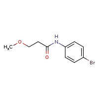 N-(4-bromophenyl)-3-methoxypropanamide