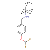 N-{[4-(difluoromethoxy)phenyl]methyl}adamantan-1-amine