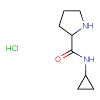 N-cyclopropylpyrrolidine-2-carboxamide hydrochloride