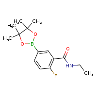 N-ethyl-2-fluoro-5-(4,4,5,5-tetramethyl-1,3,2-dioxaborolan-2-yl)benzamide