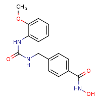 N-hydroxy-4-({[(2-methoxyphenyl)carbamoyl]amino}methyl)benzamide