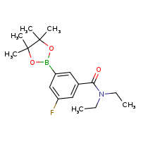 N,N-diethyl-3-fluoro-5-(4,4,5,5-tetramethyl-1,3,2-dioxaborolan-2-yl)benzamide