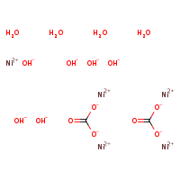 pentanickel(2+) tetrahydrate hexahydroxide dicarbonate