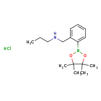 propyl({[2-(4,4,5,5-tetramethyl-1,3,2-dioxaborolan-2-yl)phenyl]methyl})amine hydrochloride