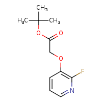 tert-butyl 2-[(2-fluoropyridin-3-yl)oxy]acetate