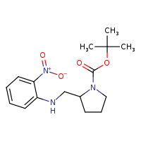 tert-butyl 2-{[(2-nitrophenyl)amino]methyl}pyrrolidine-1-carboxylate