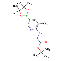 tert-butyl 2-{[3-methyl-5-(4,4,5,5-tetramethyl-1,3,2-dioxaborolan-2-yl)pyridin-2-yl]amino}acetate