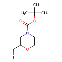 tert-butyl 2-(iodomethyl)morpholine-4-carboxylate