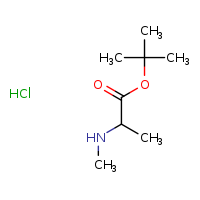 tert-butyl 2-(methylamino)propanoate hydrochloride