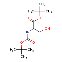 tert-butyl 2-[(tert-butoxycarbonyl)amino]-3-hydroxypropanoate