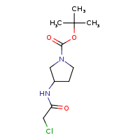 tert-butyl 3-(2-chloroacetamido)pyrrolidine-1-carboxylate