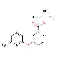 tert-butyl 3-[(6-aminopyrazin-2-yl)oxy]piperidine-1-carboxylate