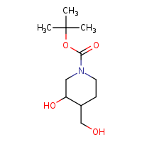 tert-butyl 3-hydroxy-4-(hydroxymethyl)piperidine-1-carboxylate