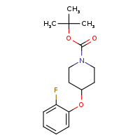 tert-butyl 4-(2-fluorophenoxy)piperidine-1-carboxylate