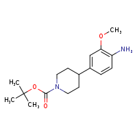 tert-butyl 4-(4-amino-3-methoxyphenyl)piperidine-1-carboxylate
