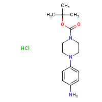 tert-butyl 4-(4-aminophenyl)piperazine-1-carboxylate hydrochloride