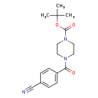tert-butyl 4-(4-cyanobenzoyl)piperazine-1-carboxylate