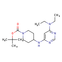 tert-butyl 4-{[6-(diethylamino)pyrimidin-4-yl]amino}piperidine-1-carboxylate