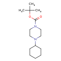 tert-butyl 4-cyclohexylpiperazine-1-carboxylate