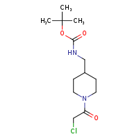 tert-butyl N-{[1-(2-chloroacetyl)piperidin-4-yl]methyl}carbamate