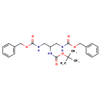 tert-butyl N-(1,3-di{[(benzyloxy)carbonyl]amino}propan-2-yl)carbamate