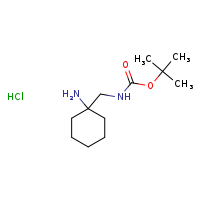 tert-butyl N-[(1-aminocyclohexyl)methyl]carbamate hydrochloride