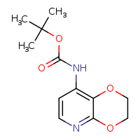 tert-butyl N-{2H,3H-[1,4]dioxino[2,3-b]pyridin-8-yl}carbamate