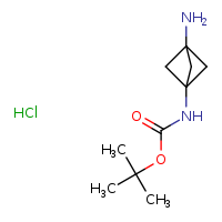 tert-butyl N-{3-aminobicyclo[1.1.1]pentan-1-yl}carbamate hydrochloride