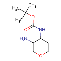 tert-butyl N-(3-aminooxan-4-yl)carbamate