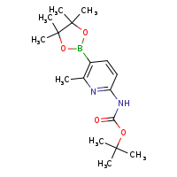 tert-butyl N-[6-methyl-5-(4,4,5,5-tetramethyl-1,3,2-dioxaborolan-2-yl)pyridin-2-yl]carbamate