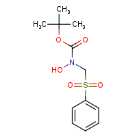 tert-butyl N-[(benzenesulfonyl)methyl]-N-hydroxycarbamate