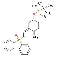 tert-butyl({3-[2-(diphenylphosphoroso)ethylidene]-4-methylidenecyclohexyl}oxy)dimethylsilane