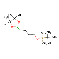 tert-butyldimethyl[4-(4,4,5,5-tetramethyl-1,3,2-dioxaborolan-2-yl)butoxy]silane