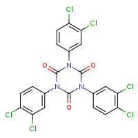 tris(3,4-dichlorophenyl)-1,3,5-triazinane-2,4,6-trione