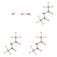 ytterbium(3+) tris(1,1,1,5,5,5-hexafluoro-2,4-dioxopentan-3-ide) methanol